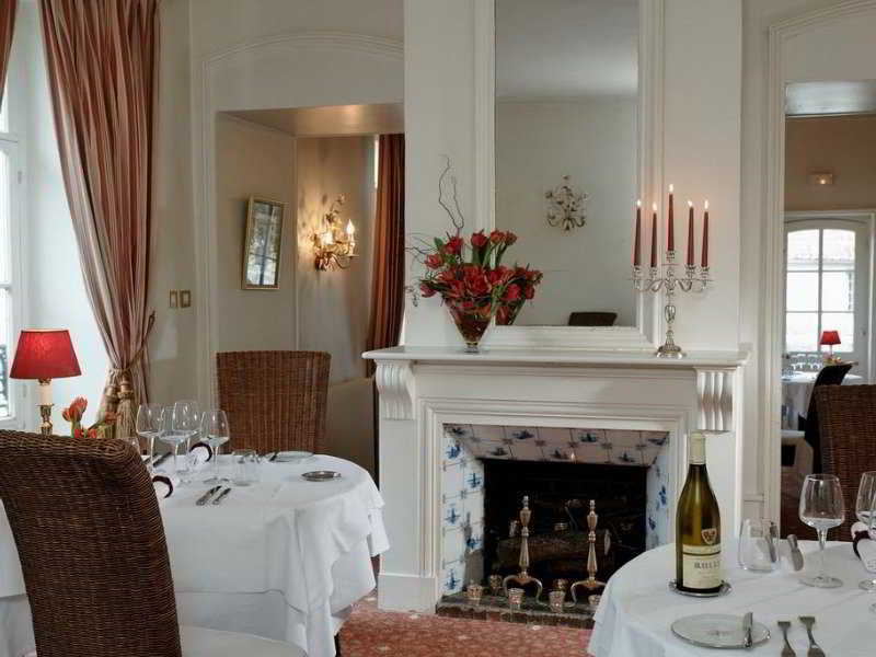 Hotel Chateau Clery Hesdin-lʼAbbé المطعم الصورة